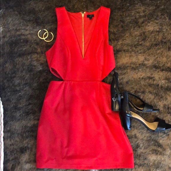 Red NBD dress - Picture 3 of 6